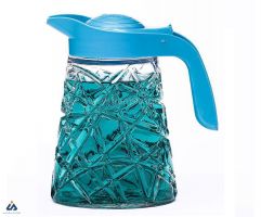 پارچ آب کوچک ویرون شیشه و بلور الماس کاران 10027