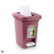سطل زباله پدالی آدنا 3 زیباسازان پلاستیک 36039