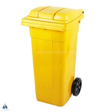 سطل زباله صنعتی چرخ دار ناصر پلاستیک 5120