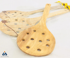 کفگیر چوبی سوراخ دار آشپزخانه وارداتی 8059