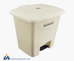 سطل پدالی پلاستیکی ممتاز پلاستیک کد 740