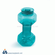 بطری آب ورزشی دمبلی مانیا پلاستیک 103701