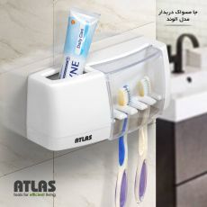 جا مسواک دربدار مدل الوند اطلس پلاستیک 147