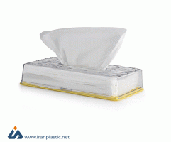 جعبه جای دستمال کاغذی دلسا پلاستیک 9102