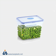 ظرف فریزری مستطیل عروس مشکات پلاستیک 4400