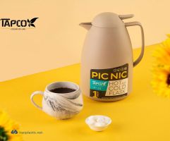 فلاسک چای پیک نیک تابا پلاستیک 1 لیتری