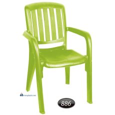 ناصر پلاستیک صندلی دسته دار کد 886