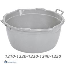 وان گرد دسته دار نیلی 4 ناصر پلاستیک 1240