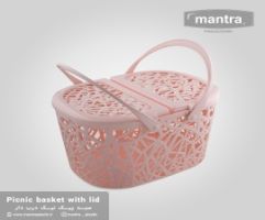 سبد پیک نیک دربدار مانترا پلاستیک 123