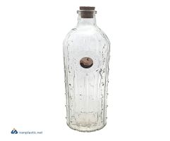 بطری آب آوان در چوب پنبه ای دنزی پلاست 1281