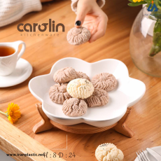 شیرینی خوری سرامیکی لاله کارولین 264
