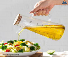 ظرف روغن ریز پیرکس مانیا پلاستیک 700 میل 505003