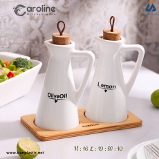ست آبلیمو خوری جفتی سرامیکی نیلوفر کارولین 229