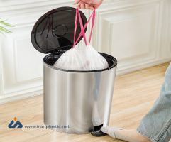سطل پدالی 15 لیتری دلسا اکسن پلاستیک 1205