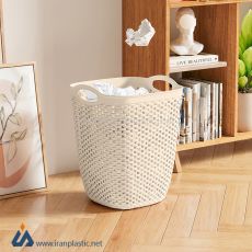 سطل کاغذ مربع ایکی هوم پلاستیک 1130